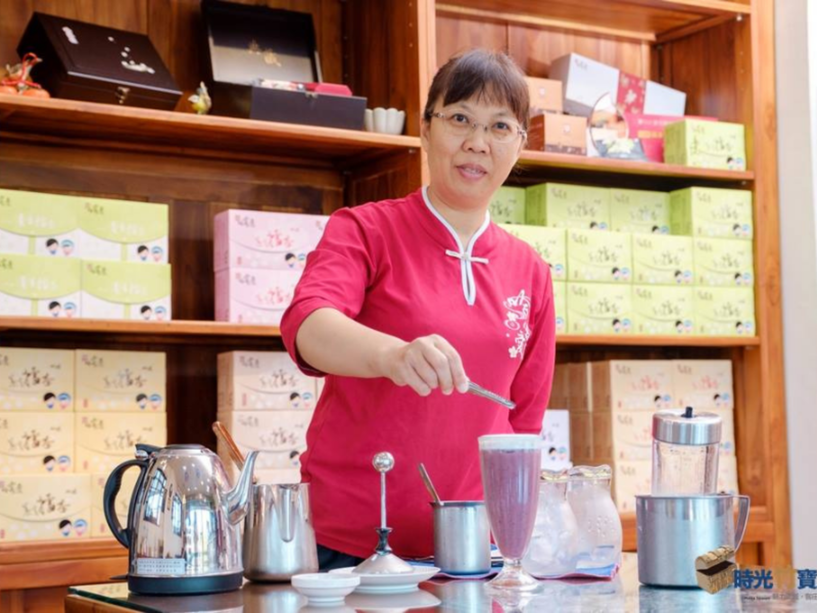 ➌哈客愛養生擂茶